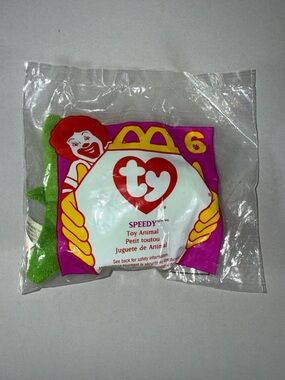 Ty  Beanie Baby SPEEDY the Turtle #6 – McDonald’s  Happy Meal Toy Vintage